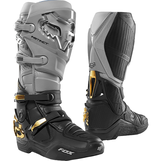 Мотоботы Fox Instinct Boot Grey/Black