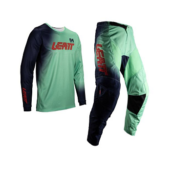 Комплект джерси и мотоштаны Leatt Moto 3.5 Ride Kit Matcha 2025