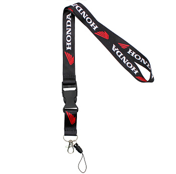 Шнурок для ключей Honda Черный 